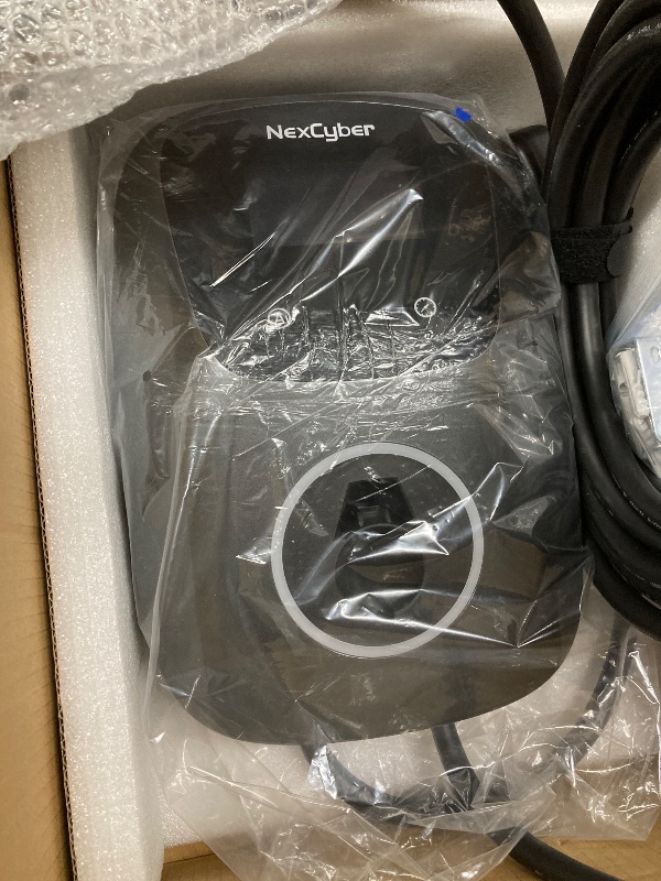 Photo 1 of [ETL/Energy Star Certified] NexCyber Level 2 Electric Vehicle (EV) Charger, 48 amp/11.5kW EVSE w/ J1772 Connector, 240V NEMA 14-50p Plug Electric Car Charger, APP Start/Plug and Play for Home Level 2