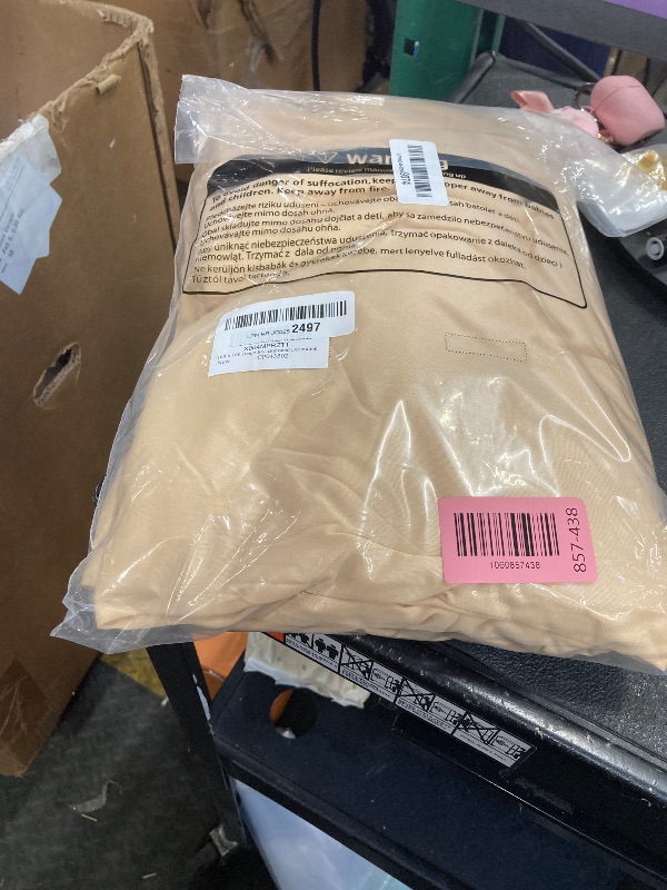 Photo 1 of 10ft x 10ft Beige Backdrop Curtain for Baby Shower Wrinkle Free Backdrop Drapes Panels for Parties Wedding Bridal Shower Birthday Photo Photography Polyester Fabric Background Decoration