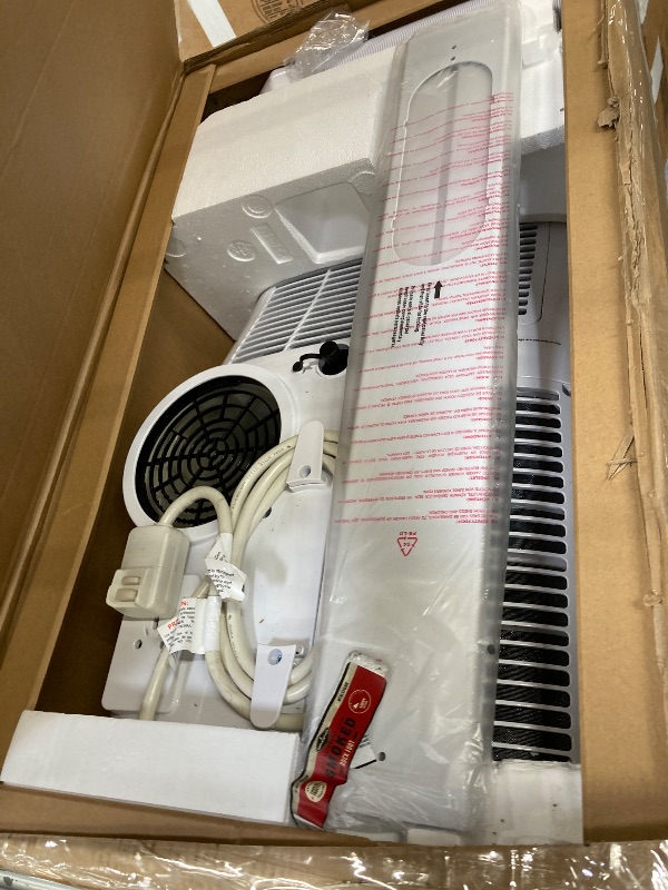Photo 1 of ***DAMAGE WAS MENTIONED PREVIOUSLY***15000 BTU Portable Air Conditioner - Cools Rooms Up to 750 Sq.Ft, Window Vent Kit Included, Quiet Operation, 3-in-Cool/Fan/Dehumidifier, 24H Timer***DAMAGE WAS MENTIONED PREVIOUSLY***
