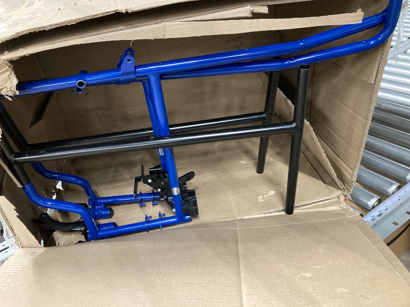 Photo 1 of **PARTS ONLY** Drive Medical Blue Streak Lightweight Foldable Wheelchair -Desk Arms ** side pieces only** 
