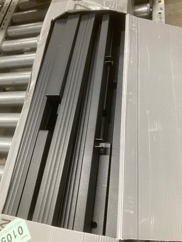 Photo 1 of 18 inch Queen Bed Frame with Round Corner Legs and Headboard Hole Mattress Slide Stopper 3500 lbs Heavy Duty Metal Platform,Steel Slats Support,No Box Spring Needed,Easy Assembly,Noise Free