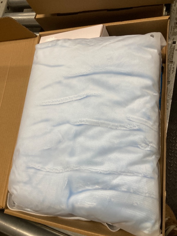 Photo 1 of 
Click to see full view
Portable Heated Blanket with 20000mAh 7.4V Power Bank, Large Size 71" × 43", 3 Heat Settings, 11 Quick Heating Zones, 1–6 Hour Timer, Includes Laundry Bag, Waist Belt, and Outdoor Backpack?Blue