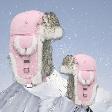 Photo 1 of ****one hat and size small*****Winter Trapper Hat,Warm Faux Fur Aviator Hat,Russian Trooper Hunting Ski Hat with Ear Flaps for Men & Women