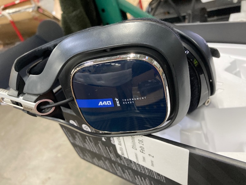 Photo 1 of **Not in original packaging, item matches description, see the photos**ASTRO Gaming A40 TR Wired Headset with Astro Audio V2 for PlayStation 5, PlayStation 4, PC, Mac