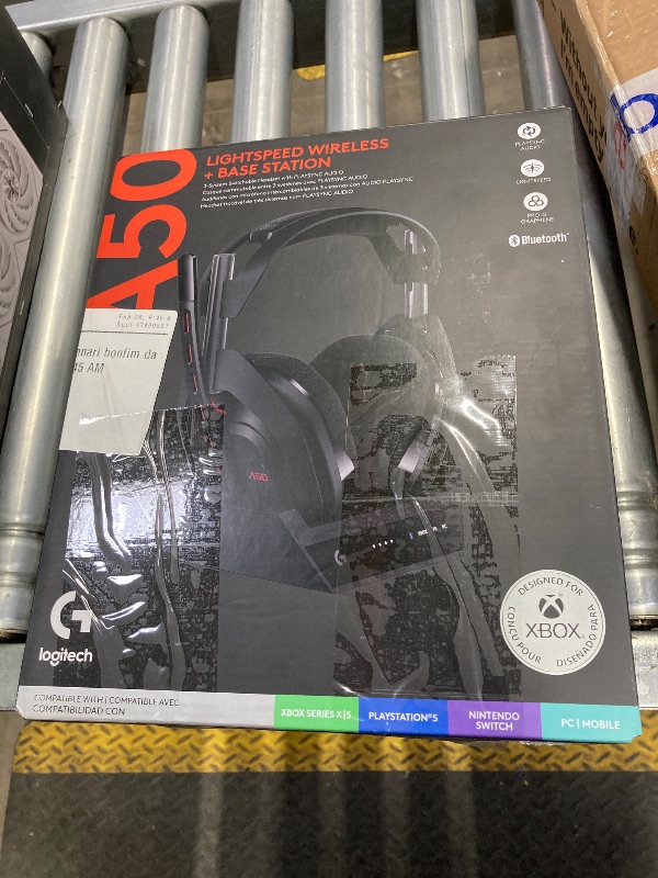 Photo 1 of **Not in original packaging, item matches description, see the photos**ASTRO Gaming A40 TR Wired Headset with Astro Audio V2 for PlayStation 5, PlayStation 4, PC, Mac