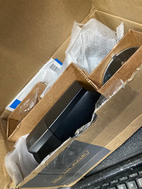 Photo 1 of 
Schlage Encode Smart WiFi Deadbolt Lock for Front Door - Keyless Entry with App or Touchscreen - Works with Alexa, Hey Google, & Airbnb - Create Codes...