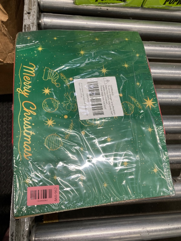 Photo 1 of 16 Pack Christmas Gift Bags Assorted Sizes, Reusable Heavy Duty Tote Bags with Handles - 4 Extra Large, 8 Large, 4 Small, Non-Woven Christmas Bags for Gifts, Holiday Shopping, Xmas Party Favors