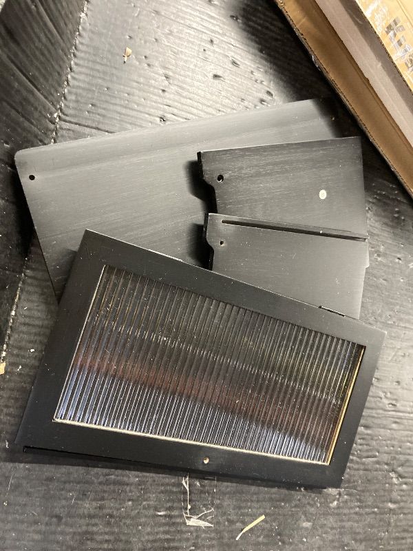 Photo 1 of ***MISSING PARTS*NON FUNCTIONAL***Kitsure Bread Box - Wooden Bread Box for Kitchen Countertop, Large Capacity Kitchen Countertop Organizer, Stylish Bread Storage with Window, Multi-functional Container, Black, 15.0"x8.3"x9.1" (1T)***MISSING PARTS*NON FUNC