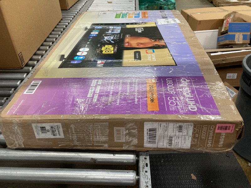 View 4 of ***BROKEN*NON RETURNABLE*NON REFUNADABLE*NO EXCEPTIONS***
Samsung 55-Inch Class Crystal UHD U8000F 4K Smart TV (2025 Model) Endless Free Content, Crystal Processor 4K, MetalStream Design, Knox Security, Compatible with Alexa***BROKEN*NON RETURNABLE*NON RE