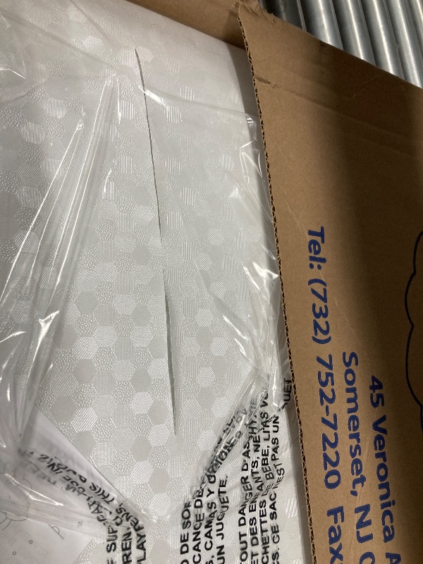 View 5 of **BOX CUTTER TEAR-SEE PIC***Dream On Me Honeycomb Orthopedic Firm Fiber Standard Baby Crib Mattress, Greenguard Gold and JPMA Certified, 5” Fiber Core Optimum Support, Fits Crib and Toddler Bed, Waterproof Vinyl Cover