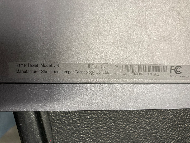 Photo 1 of **with scratches, locked**Golzer Android 15 Tablet, 15.4" Large Tablet 8GB RAM 256GB ROM, 8-Core MTK G99, 1080P IPS FHD Display, 10000mAh Battery, 5+13MP Dual Camera, Wifi 5, BT 5.0, with Screen Protector, Stand