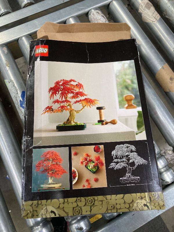 Photo 1 of **BOX HAS DAMAGE**LEGO Botanicals Japanese Red Maple Bonsai Tree Building Kit for Adults 18+ - Unique Home Decor DIY for Room or Office - Housewarming Gift Idea - Plant for Desk or Bookshelf- 10348