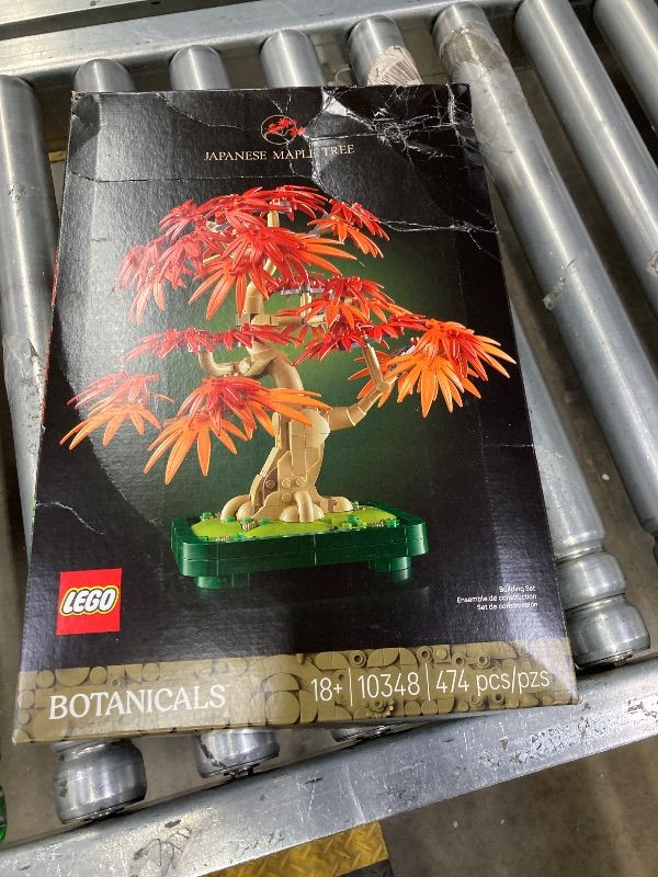 Photo 1 of **BOX HAS DAMAGE**LEGO Botanicals Japanese Red Maple Bonsai Tree Building Kit for Adults 18+ - Unique Home Decor DIY for Room or Office - Housewarming Gift Idea - Plant for Desk or Bookshelf- 10348