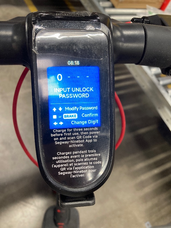 Photo 1 of **MISSING PARTS/NO CHARGER***Segway Ninebot Max G3 Electric Scooter, 28 mph Top Speed w/ 50 Miles Max Range, 2000W Peak Motor, Dual Hydraulic Suspension, Fast Charging Scooter for Adults and Teens, UL-2272 2271 Certified