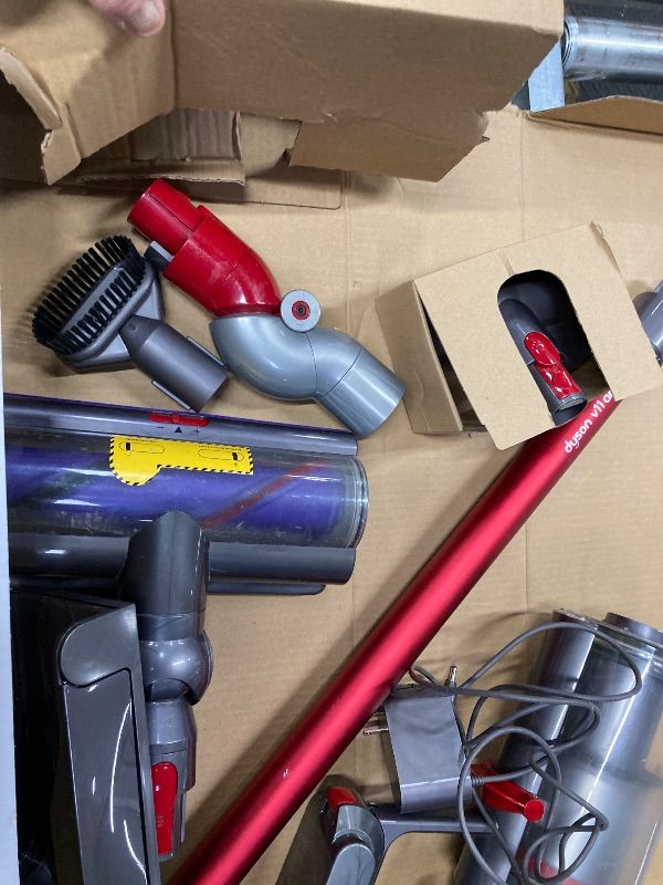 Photo 1 of **NOT IN ORIGINAL BOX/NEEDS CLEANING**Dyson V15 Detect Plus Cordless Vacuum, Illumination Reveals dust, 240AW, 3 Power Modes, Up to 60 Minutes,² Deep Cleans Hard Floors and Carpets, Detangles...