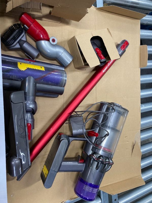 Photo 1 of **NOT IN ORIGINAL BOX/NEEDS CLEANING**Dyson V15 Detect Plus Cordless Vacuum, Illumination Reveals dust, 240AW, 3 Power Modes, Up to 60 Minutes,² Deep Cleans Hard Floors and Carpets, Detangles...