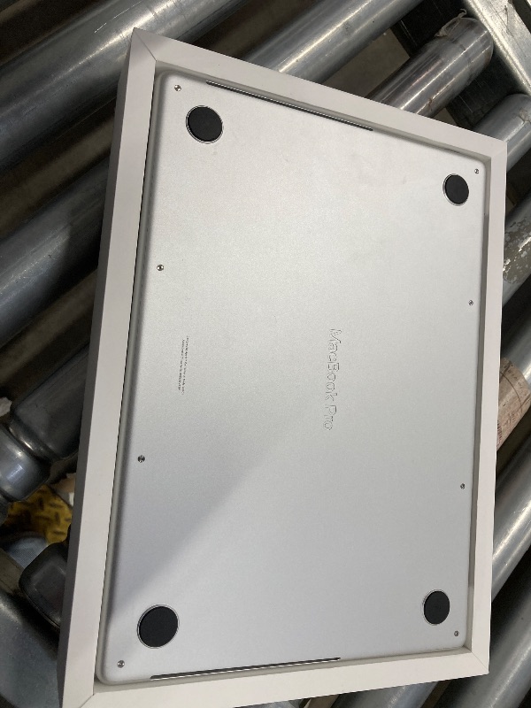 Photo 1 of **Missing Charger** Apple 2024 MacBook Pro Laptop with M4 Pro, 12?core CPU, 16?core GPU: Built for Apple Intelligence, 14.2-inch Liquid Retina XDR Display, 24GB Unified Memory, 512GB SSD Storage; Silver