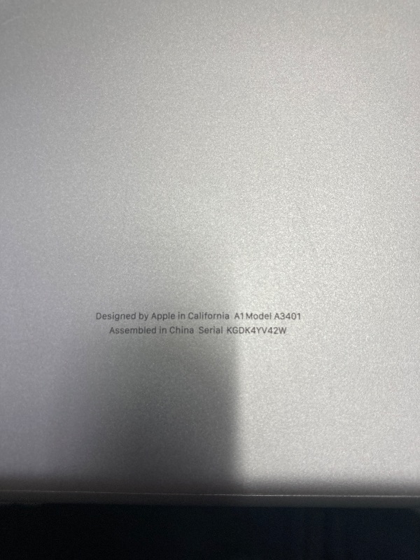 Photo 1 of **Missing Charger** Apple 2024 MacBook Pro Laptop with M4 Pro, 12?core CPU, 16?core GPU: Built for Apple Intelligence, 14.2-inch Liquid Retina XDR Display, 24GB Unified Memory, 512GB SSD Storage; Silver