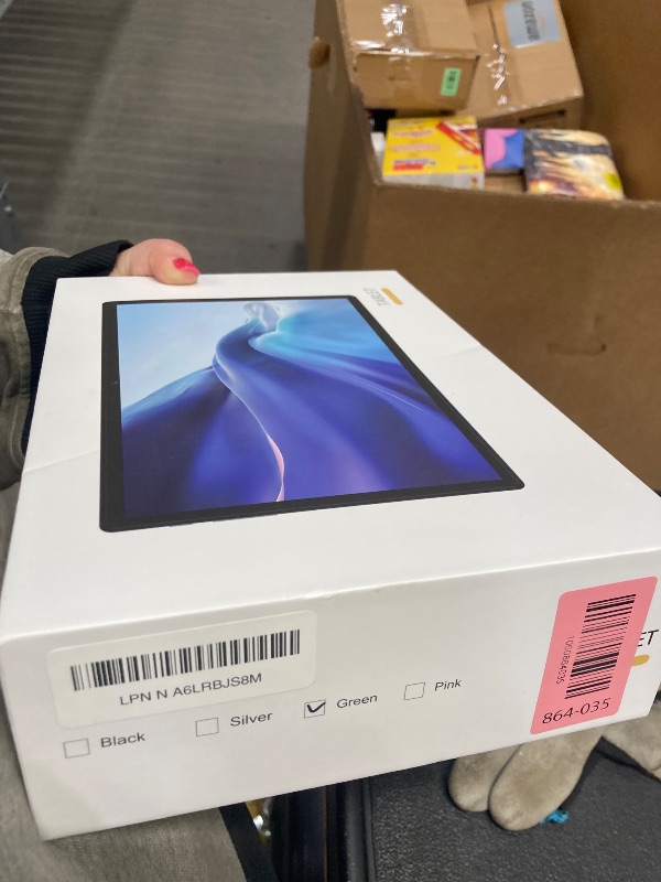 Photo 1 of 2026 10 Inch Tablet, Android 15 Tablet with Keyboard, 24GB+256GB+2TB Expand, 2-in-1 Tablets with 8-Core, 5G WiFi, 8000mAh, BT5.0, GMS, GPS, Gemini AI, Tablets PC with Mouse, Case, Stylus (Green)