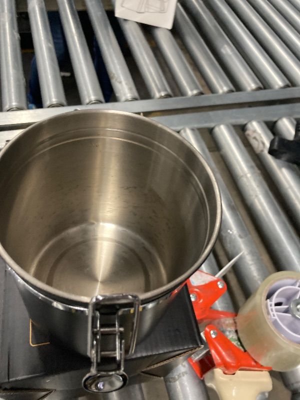 Photo 1 of **MISSING SPOON***Coffee Canister, MOICO 22oz Stainless Steel Airtight Coffee Bean Storage Container with Scoop, Large Capacity Coffee Jar with Date Tracker, Scale Line, One-Way Co2 Valve (Extra 6 PC) - Black