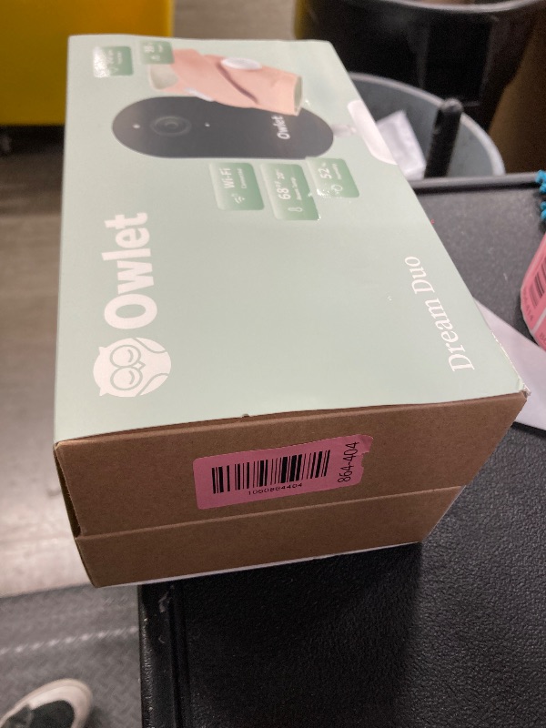Photo 1 of **MISSING PARTS***Owlet Dream Duo (Gen 3) Smart Baby Monitor All-in-One Bundle - 2K HD Video Baby Monitor with Alerts & Owlet Dream Sock Tracks Baby’s Oxygen, Heart Rate & Sleep | Health Insights via App | Dusty Rose