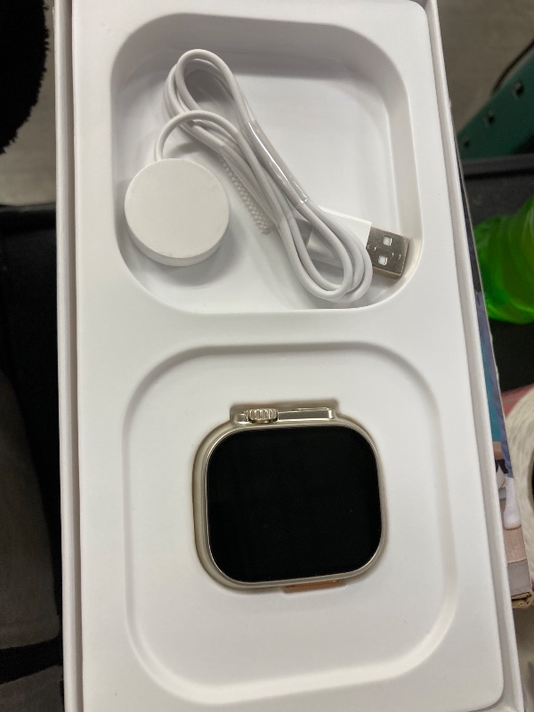 Photo 1 of (NOT OFFICAL) Apple Watch REPLICA [GPS + Cellular 49mm] Running & Multisport Smartwatch w/Rugged Titanium Case w/Black Alpine Loop 