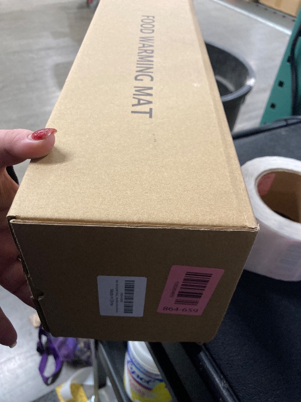 Photo 1 of (Support 2 Pack in 1 Use) Kitchen Warming Mat for Countertop, Electric Warming Tray with 7 Adjustable Temperature, 6 Timer, Roll Up Food Warmers for Parties Buffet, Portable Silicone Heating Tray