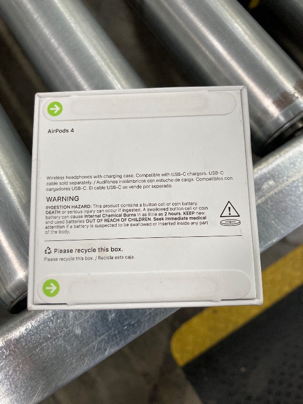 Photo 1 of **factory sealed, its not permitted to Return, Not Refund**Apple AirPods 4 Wireless Earbuds, Bluetooth Headphones, Personalized Spatial Audio, Sweat and Water Resistant, USB-C Charging Case, H2 Chip, Up to 30 Hours of Battery Life, Effortless Setup for iP