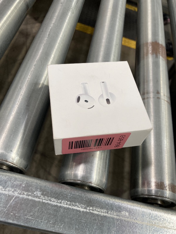 Photo 1 of **Factory Sealed. its not permitted to Return, Not Refund**Apple AirPods 4 Wireless Earbuds, Bluetooth Headphones, Personalized Spatial Audio, Sweat and Water Resistant, USB-C Charging Case, H2 Chip, Up to 30 Hours of Battery Life, Effortless Setup for iP