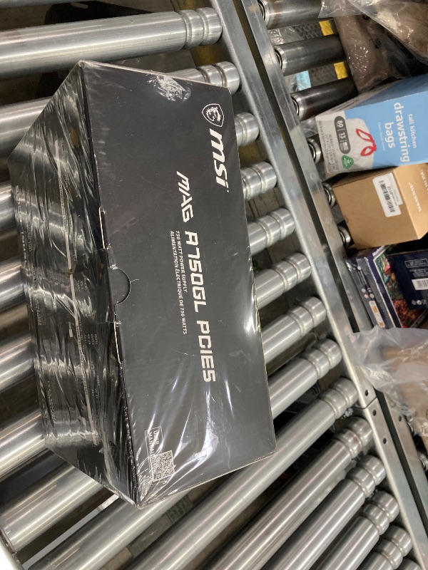 Photo 1 of **Factory Sealed, its not permitted to Return, Not Refund**MSI MAG A750GL PCIE5, Fully Modular Compact Gaming 750W Power Supply, 80+ Gold, ATX 3.1 & PCIe 5.1 Ready, Native Dual-Color 12V-2x6 Cable, 10 Year Warranty