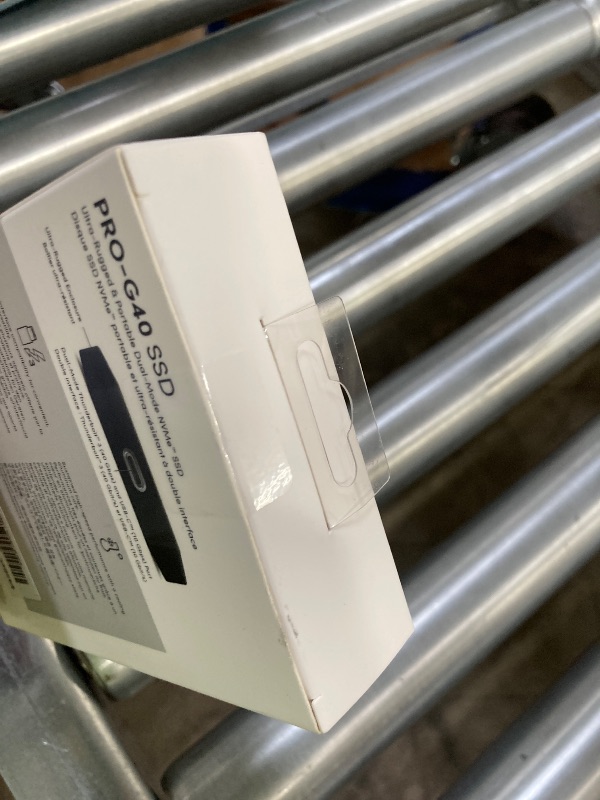 Photo 1 of **Factory Sealed, its not permitted to Return, Not Refund**SanDisk Professional 2TB PRO-G40 SSD - Up to 2700MB/s, Thunderbolt 3 (40Gbps), USB-C (10Gbps), IP68 dust/Water Resistance, External Solid State Drive - SDPS31H-002T-GBCND