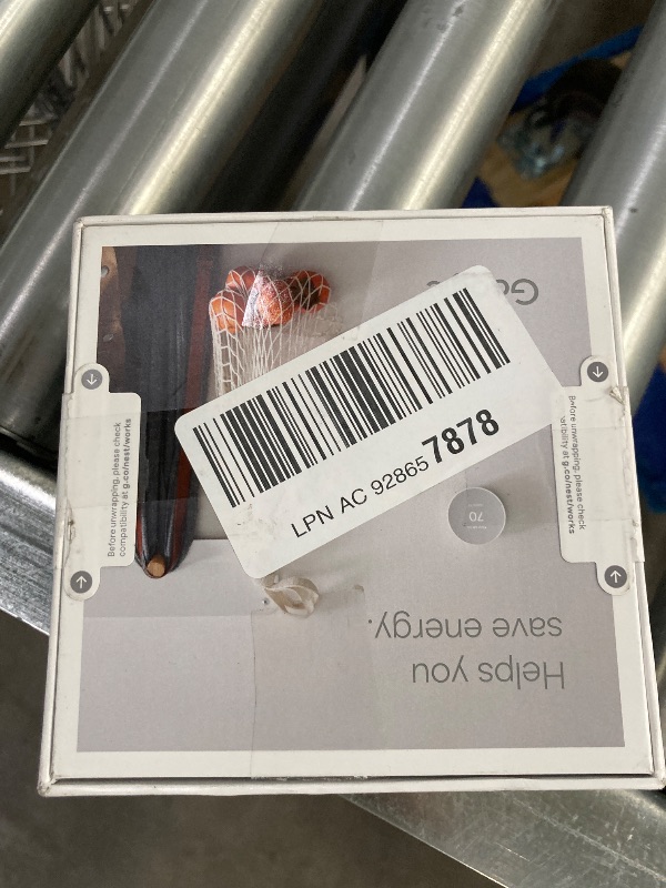Photo 1 of **Factory Sealed, its not permitted to Return, Not Refund**Google Nest Thermostat - Smart Thermostat for Home - Programmable Wifi Thermostat - Snow