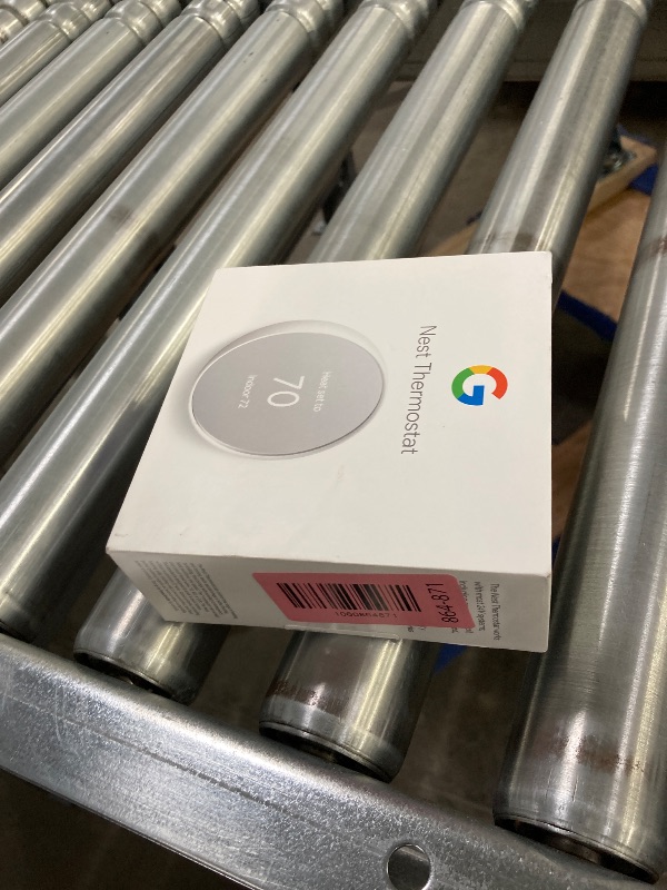 Photo 1 of **Factory Sealed, its not permitted to Return, Not Refund**Google Nest Thermostat - Smart Thermostat for Home - Programmable Wifi Thermostat - Snow