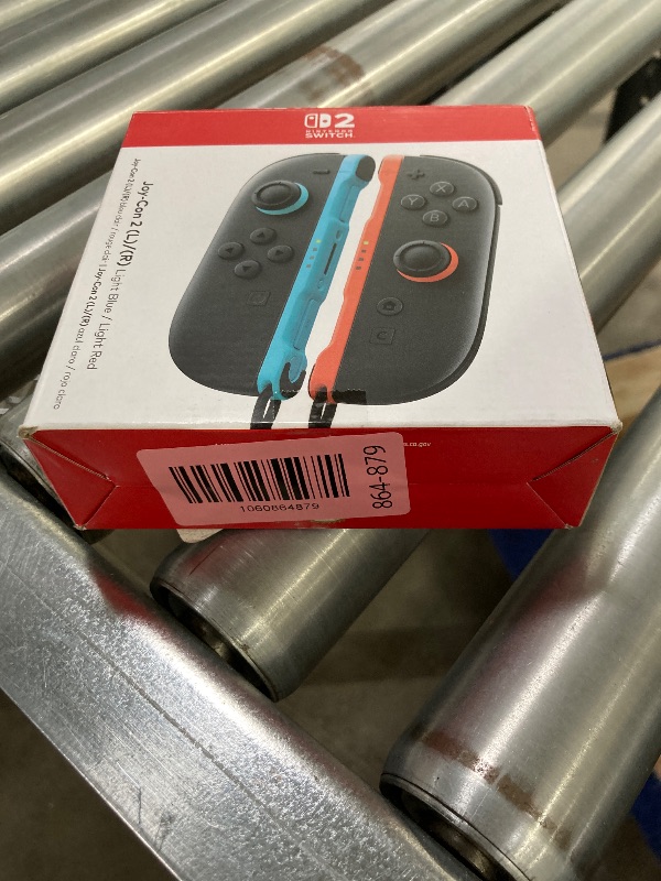 Photo 1 of **Factory Sealed, its not permitted to Return, Not Refund**Nintendo Joy-Con 2 (L)/(R) Light Blue/Light Red