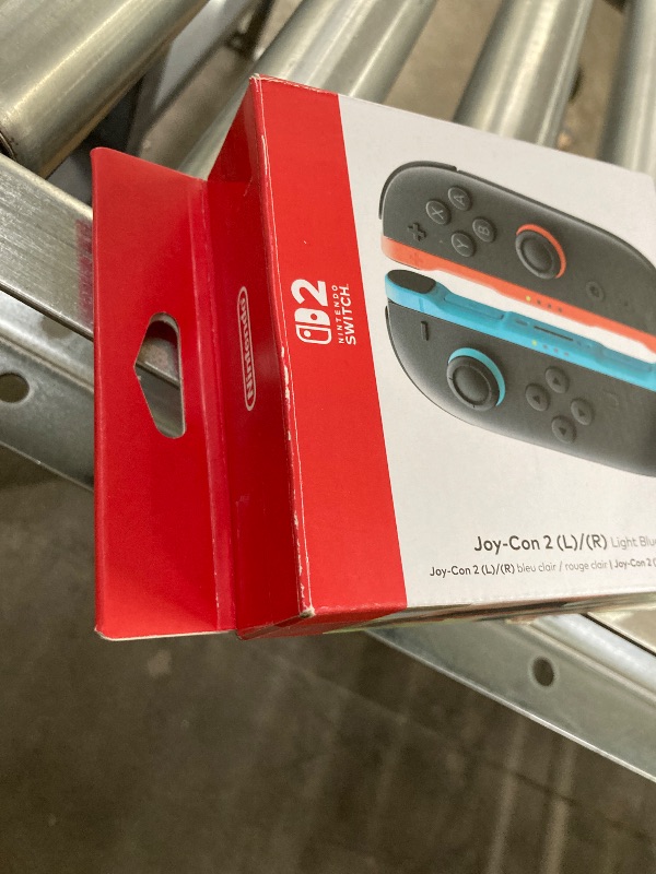 Photo 1 of **Factory Sealed, its not permitted to Return, Not Refund**Nintendo Joy-Con 2 (L)/(R) Light Blue/Light Red