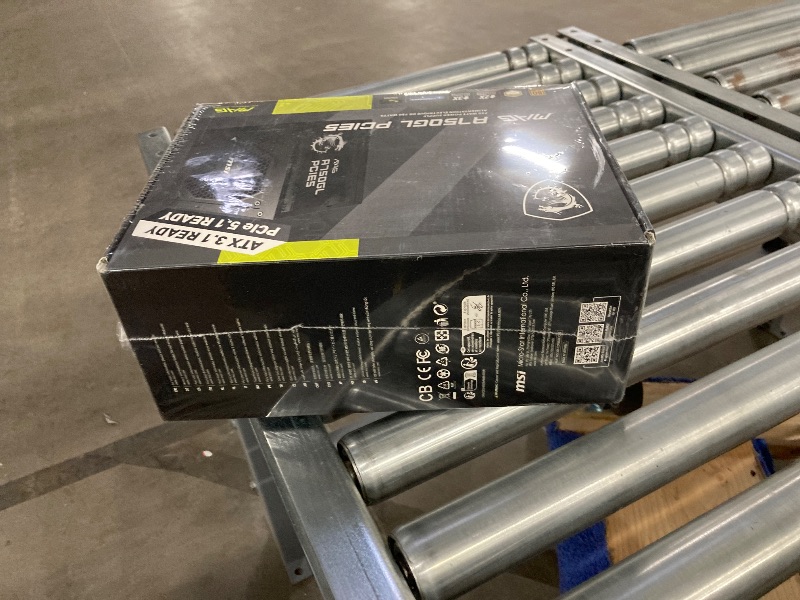 Photo 1 of **Factory Sealed, its not permitted Return, Not Refund**MSI MAG A750GL PCIE5, Fully Modular Compact Gaming 750W Power Supply, 80+ Gold, ATX 3.1 & PCIe 5.1 Ready, Native Dual-Color 12V-2x6 Cable, 10 Year Warranty