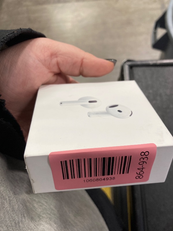 Photo 1 of ***********FACTORY SEALED, NO RETURNS, NO REFUNDS IF OPENED ********Apple AirPods 4 Wireless Earbuds, Bluetooth Headphones, with Active Noise Cancellation, Adaptive, Transparency Mode, Personalized Spatial Audio, USB-C Charging Case, Wireless Charging, H2