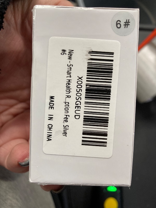 Photo 1 of ***********FACTORY SEALED, NO RETURNS, NO REFUNDS IF OPENED ********Milavan Smart Health Ring for Women Men Fitness Tracker with Heart Rate, Blood Oxygen, Blood Pressure, Sleep Monitoring, Step Counting, IP68 Waterproof for iOS and Android, No APP Fee, Si