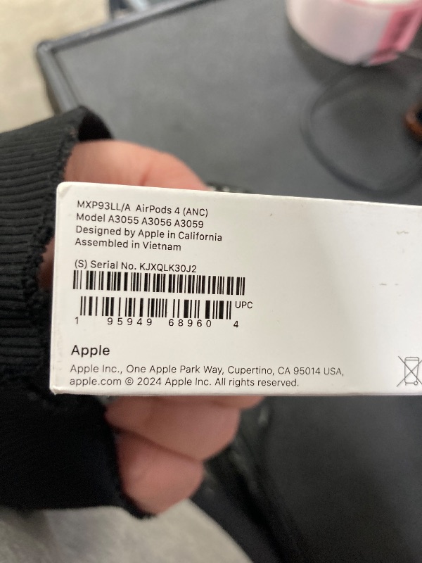 Photo 1 of *** FACTORY SEALED, NO RETURNS , NO REFUNDS IF OPENED *** Apple AirPods 4 Wireless Earbuds, Bluetooth Headphones, with Active Noise Cancellation, Adaptive, Transparency Mode, Personalized Spatial Audio, USB-C Charging Case, Wireless Charging, H2 Chip