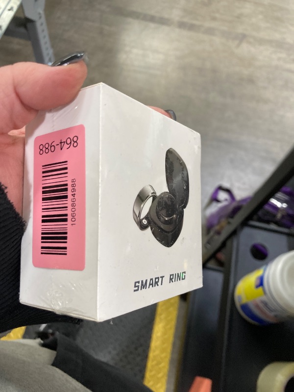 Photo 1 of *** FACTORY SEALED, NO RETURNS , NO REFUNDS IF OPENED *** RIFESI Smart Ring for Women Men,Fashion Modern Minimalist Fitness Ring & Sleep Tracker Ring with Heart Rate,Blood Pressure,Waterproof Health Ring,No Subscription,Gifts for Women (Size 11,Silver)