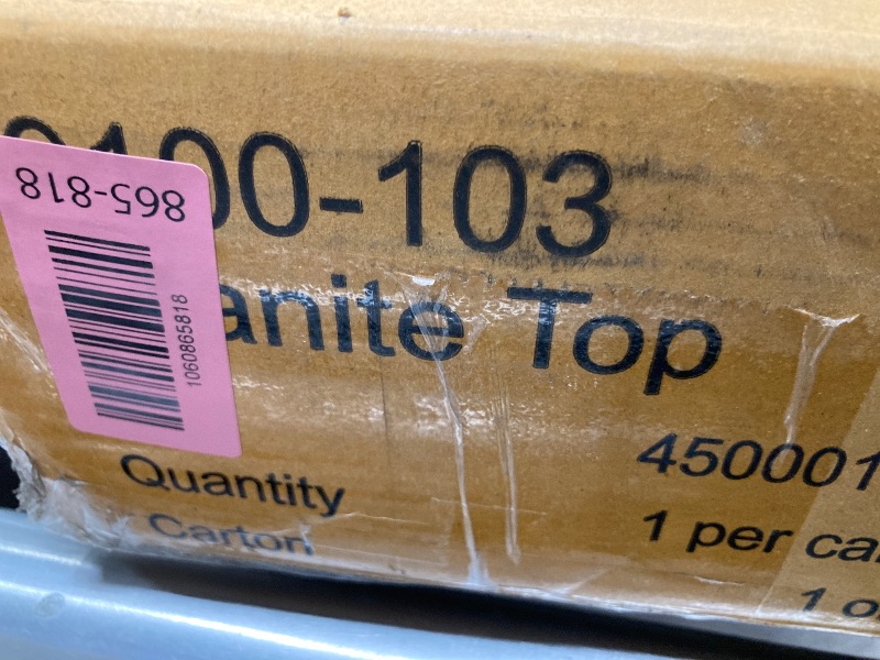 Photo 1 of ***A BOX OR MORE IS MISSING*ONLY PART OF ITEM INCLUDED***
Homestyles Create Kitchen Cart, Gray Granite Top, Off White***A BOX OR MORE IS MISSING*ONLY PART OF ITEM INCLUDED***
