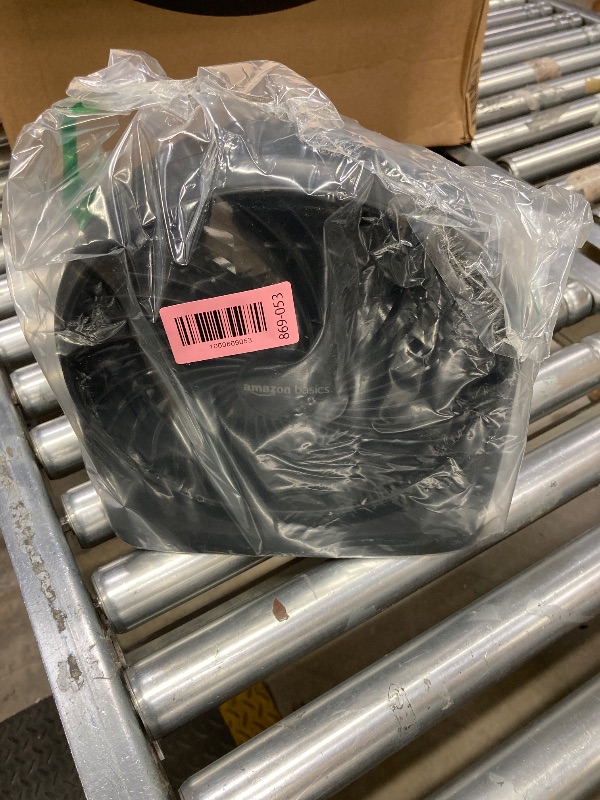 Photo 1 of **NEEDS CLEANING**Amazon Basics Air Circulator Fan, Desk Fan for Bedroom, Home and Office, With 90-Degree Tilt Head, 3 Speed Settings, Lightweight (3 LBS), 35 Watts, Black, 11.1"W x 6.3"D x 10.9"H