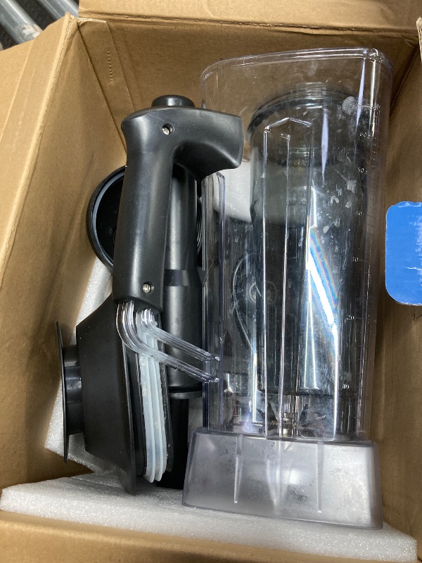 Photo 1 of **PARTS ONLY***PRASKY Countertop Blender, 2-in-1 Professional Blender, 68oz Capacity 1000W 6 Speeds Blender for Kitchen with 25oz to-go Cup (Black)