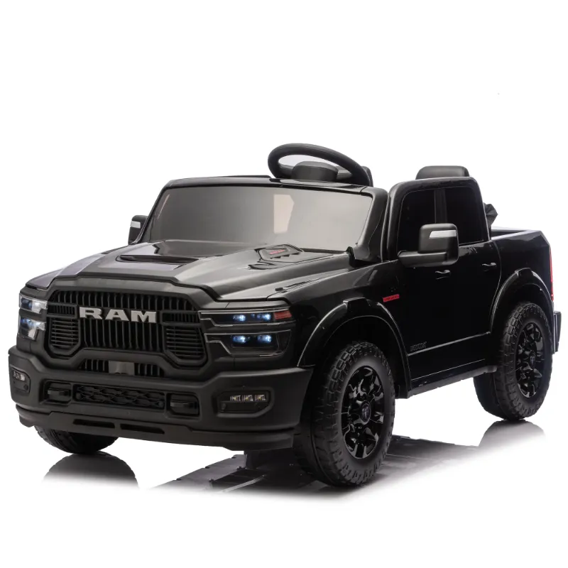 Photo 1 of 
Hero image 0 of NIGSQJB 24V Dodge RAM 2500 Kids Ride On Car w/Remote Control, 160W Electric Car w/ 4-Wheel Suspension,Bluetooth,MP3,Music,Storage Space, 3.23MPH Truck Toy Car Gift for Kids Aged 3-6, Black, 0 of 14




NIGSQJB
NIGSQJB 24V Dodge RAM 2500 K