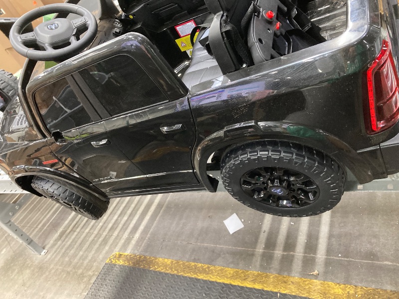 Photo 1 of 
Hero image 0 of NIGSQJB 24V Dodge RAM 2500 Kids Ride On Car w/Remote Control, 160W Electric Car w/ 4-Wheel Suspension,Bluetooth,MP3,Music,Storage Space, 3.23MPH Truck Toy Car Gift for Kids Aged 3-6, Black, 0 of 14




NIGSQJB
NIGSQJB 24V Dodge RAM 2500 K