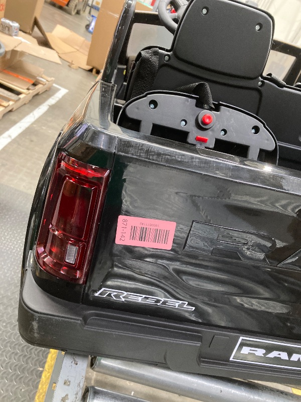 Photo 1 of 
Hero image 0 of NIGSQJB 24V Dodge RAM 2500 Kids Ride On Car w/Remote Control, 160W Electric Car w/ 4-Wheel Suspension,Bluetooth,MP3,Music,Storage Space, 3.23MPH Truck Toy Car Gift for Kids Aged 3-6, Black, 0 of 14




NIGSQJB
NIGSQJB 24V Dodge RAM 2500 K