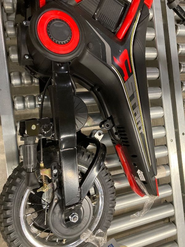 Photo 1 of **MISSING PARTS**Sakiyr 24V Electric Dirt Bike for Kids,Ride On Motorcycle Car with Powered 350W Brushless Motor for Boys and Girls,Max Speed 15MPH?2-Speeds,Max Weight 135 Lbs