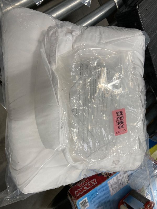 Photo 1 of **OPENED TO VERIFY SIZE**Utopia Bedding Comforter Duvet Insert, Quilted Comforter with Corner Tabs, Box Stitched Down Alternative Comforters Queen Size (White) 88X88