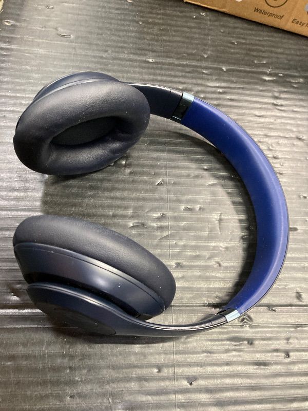 Photo 1 of ***USB CORD MISSING***Beats Studio Pro - Premium Wireless Over-Ear Headphones- Up to 40-Hour Battery Life, Active Noise Cancelling, USB-C Lossless Audio, Apple & Android Compatible - Navy***USB CORD MISSING***