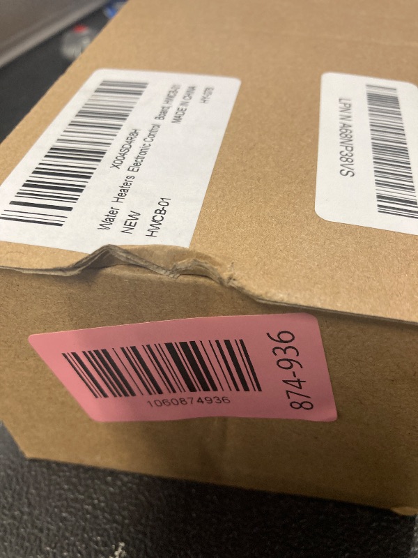 Photo 1 of 100093769 Electronic Control Board for Water Heaters, Energy-Efficient Replacement Kit with Control Panel Cover, Ideal for Home and Department Use